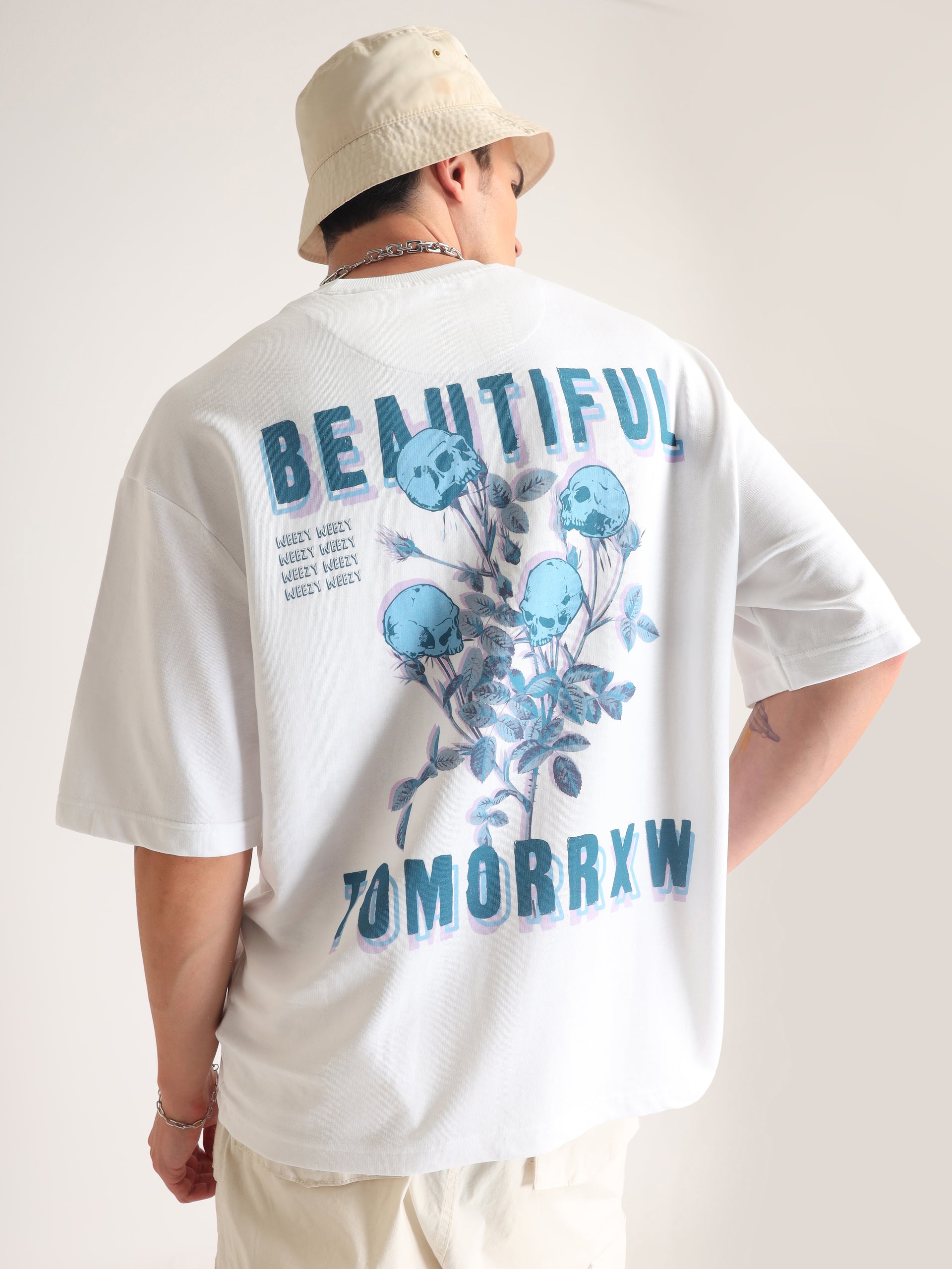 White Beautiful Tomorrow Oversized T-Shirt