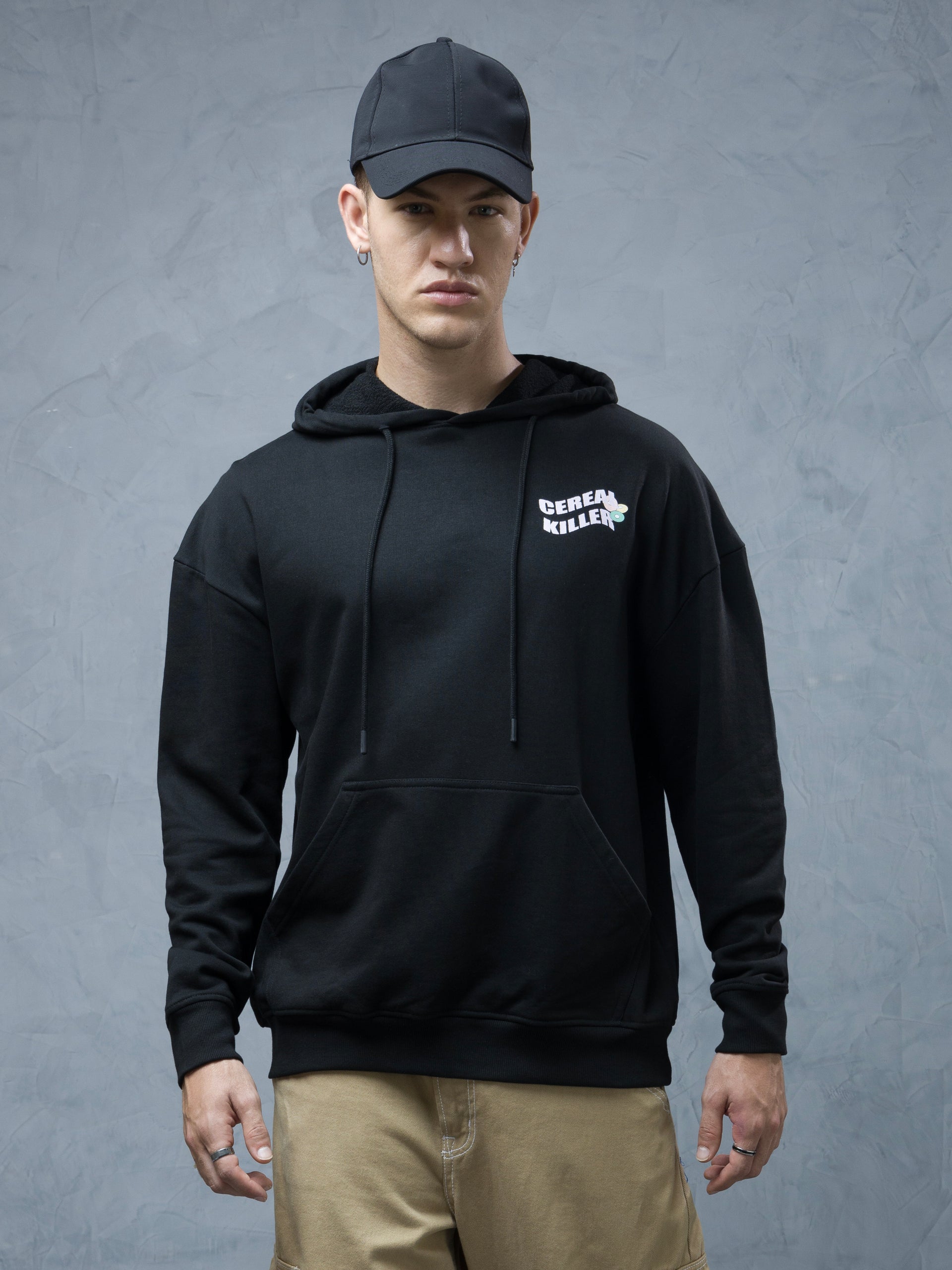 Jet Black Cereal Killer Hoodie