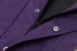 Purple Hooded Cargo Jacket View 10 | Weezy