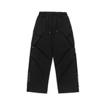 Black Urban Drifter Utility Cargo Pants View 11 | Weezy
