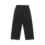 Embroidered Black Sweatpants Model view | Weezy