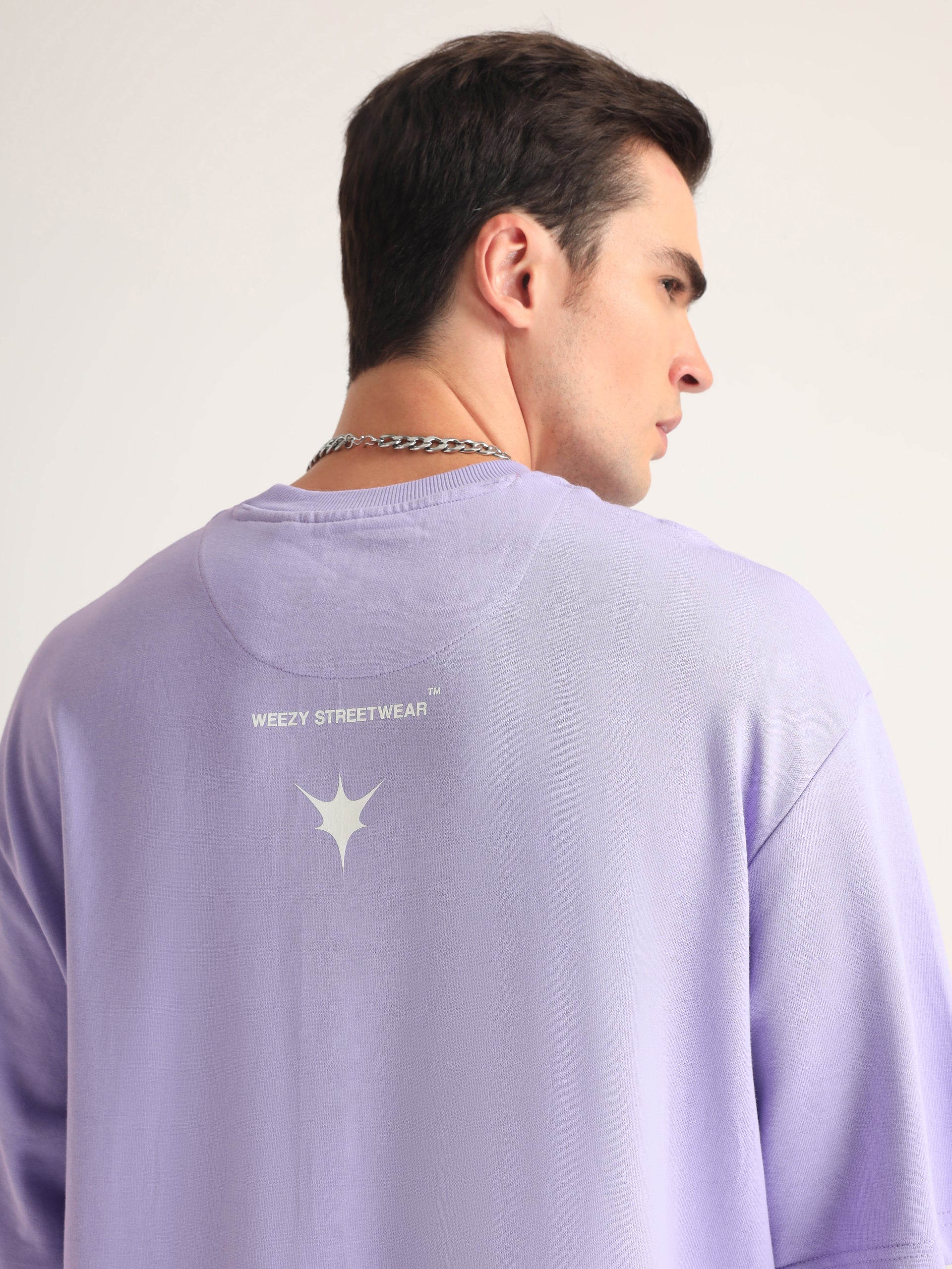Lilac Euphoria Oversized T-Shirt