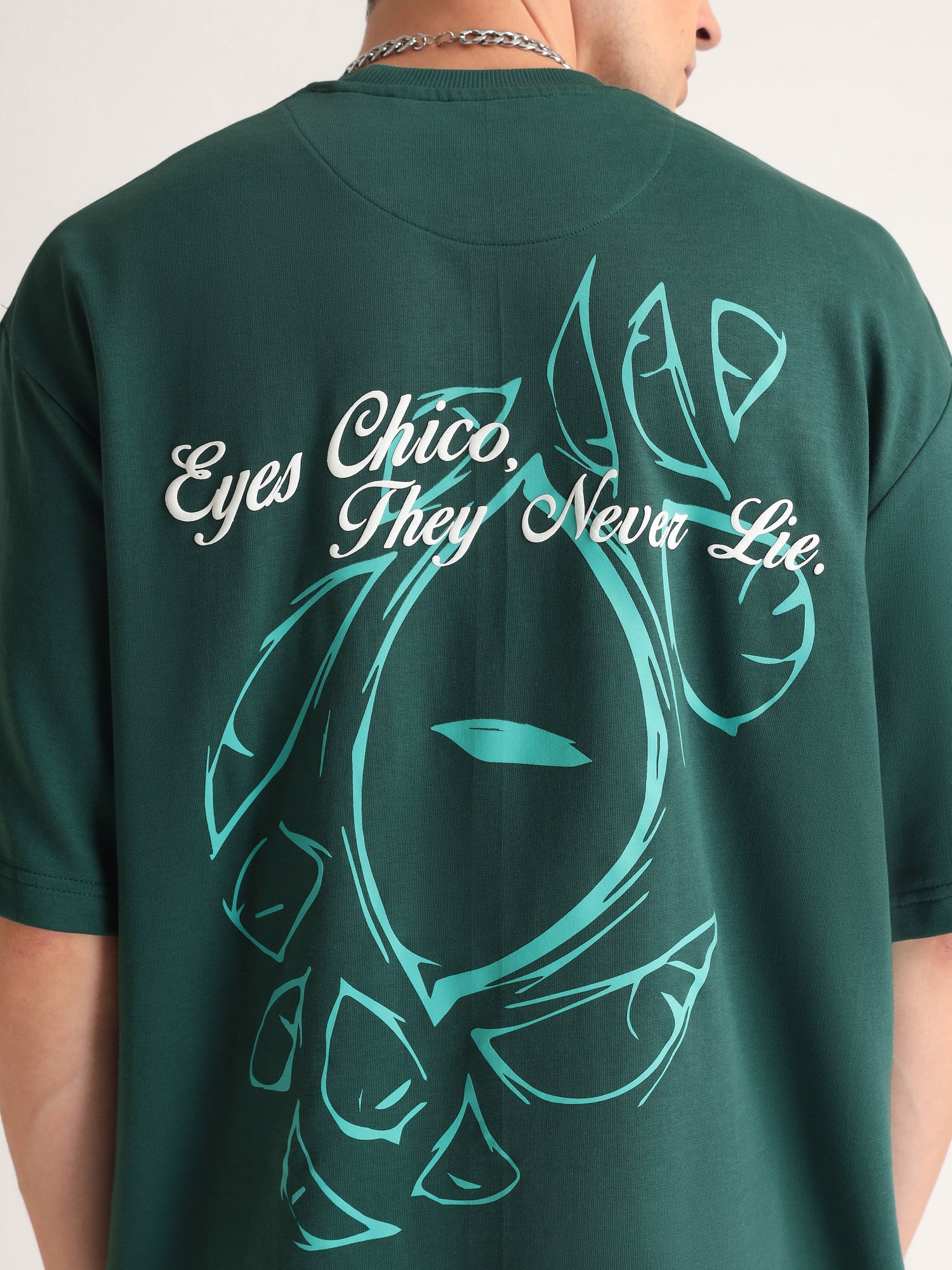 Emerald Green Eyes Chico Oversized T-Shirt