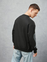 Jet Black Foolin Sweatshirt Lifestyle view | Weezy