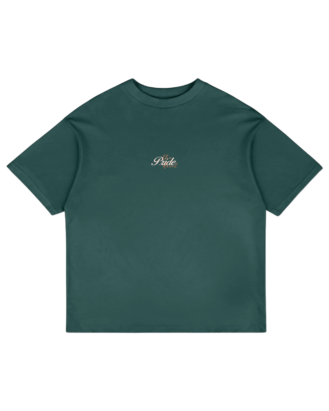 Premium Emerald Green Pride Devil Oversized T-shirt