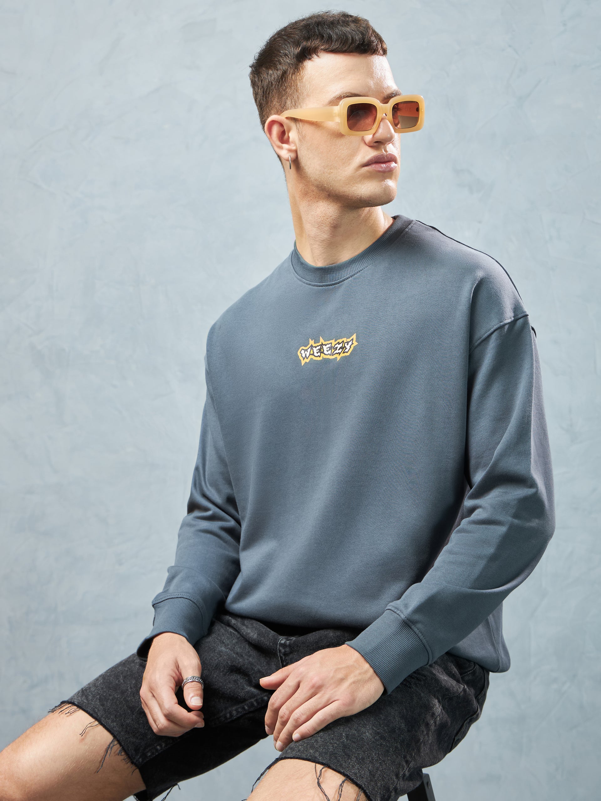 Cool Grey Hell Bent Sweatshirt