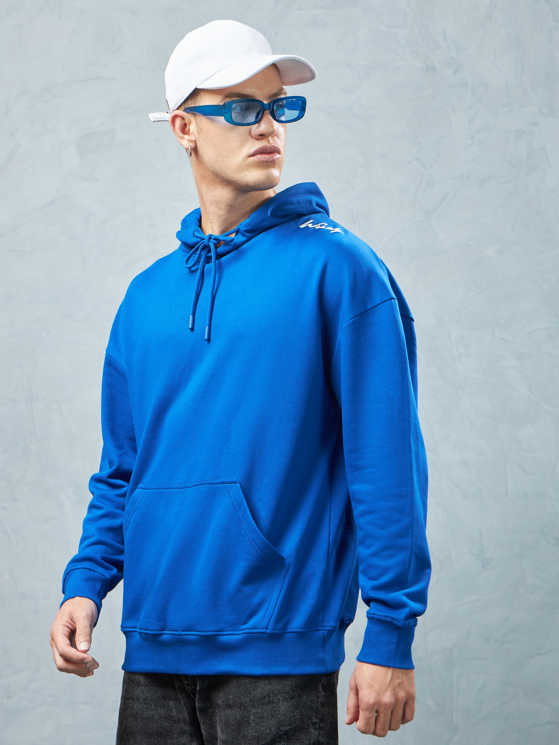 Royal Blue Hustlers Dept Hoodie