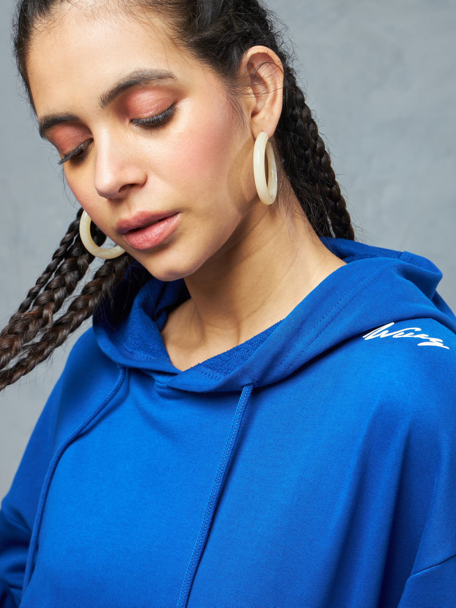 Royal Blue Hustlers Dept Hoodie