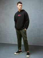 Machina Jet Black Hoodie Lifestyle view | Weezy