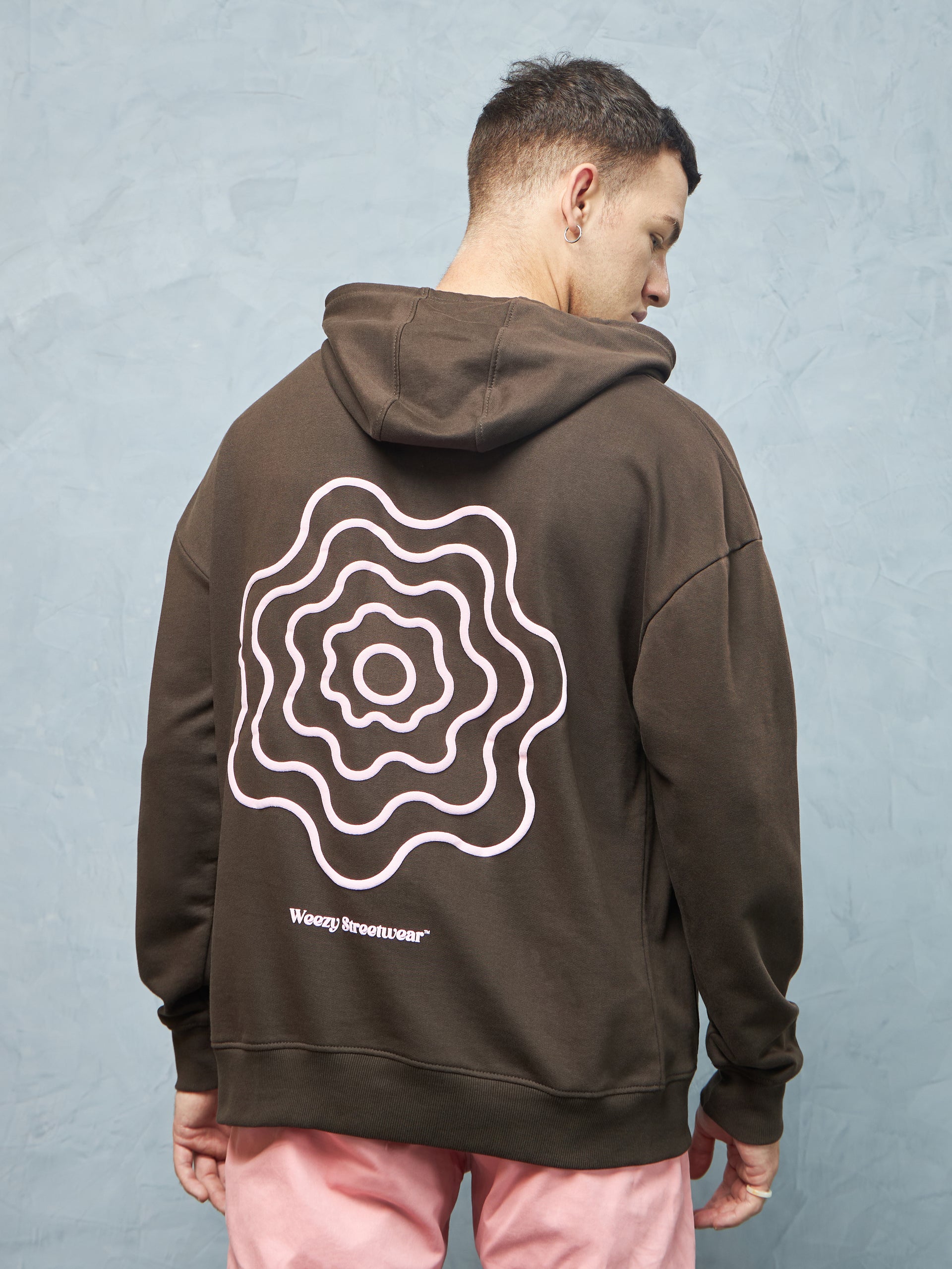 Chocolate Brown Moneyfesting Hoodie