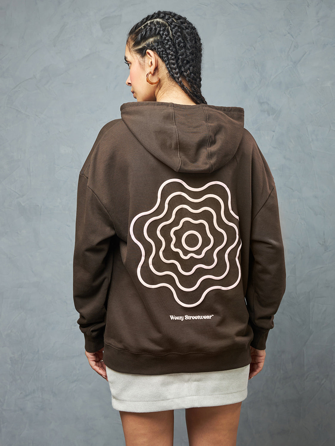 Chocolate Brown Moneyfesting Hoodie