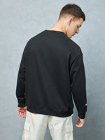 Jet Black Pumpkin Sweatshirt Lifestyle view | Weezy